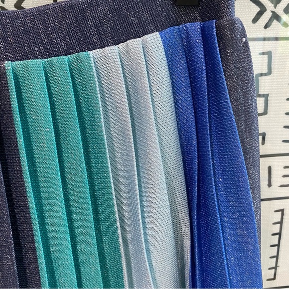 Anthro l Maeve Sunburst Stripe Skirt - Picture 3 of 7